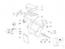 Caja de fusibles Bmw R850 r 2003 - 2009