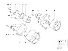 Reloj cuenta vueltas Bmw R850 r 2003 - 2009