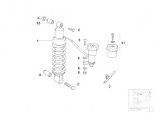 Amortiguador trasero Bmw R850 r 2003 - 2009
