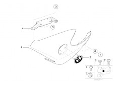 Embellecedor aireador derecho Bmw R850 r 2003 - 2009