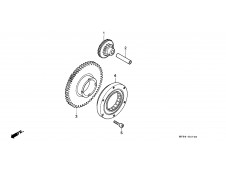 Bendix de arranque completo original Honda Cbr 600 1991-1996