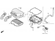 Caja filtro aire Honda Cbr 600 1991-1996