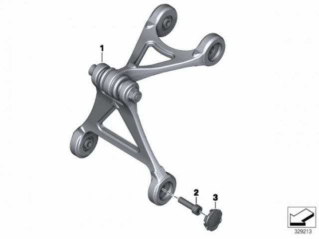 Bieletas delanteras Bmw K1200 r 2004 - 2008