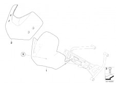 Cupula Bmw K1200 r 2004 - 2008