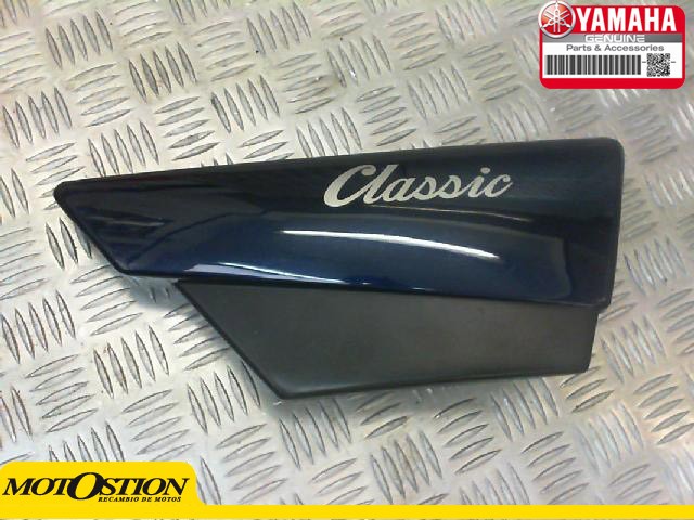 Cacha derecha antigua azul YAMAHA SR 250 1980-1989  repuestos de motos