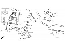 Manillar Honda Cbf 250 2004-2008