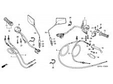 Maneta de embrague Honda Cbf 250 2004-2008