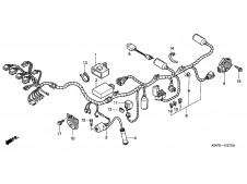 Sistema eléctrico completo Honda Cbf 250 2004-2008