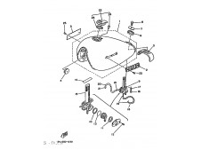 Depósito de gasolina Yamaha Sr 250 1980-1989