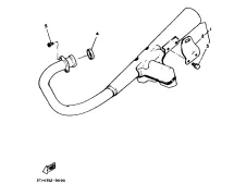 Escape Yamaha Sr 250 1980-1989