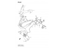 Cubre radiador Suzuki Burgman 400 2007-2013