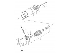 Motor arranque Suzuki Gsx 600 f 1991 - 1994