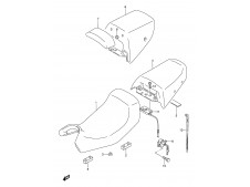 Asiento piloto Suzuki Gsx 600 f 1991 - 1994