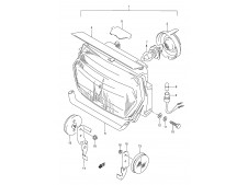 Faro Suzuki Gsx 600 f 1991 - 1994