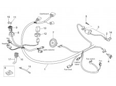 Interruptor asiento Aprilia Arrecife 125 2003-2004