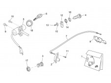 Cerraduras completas Aprilia Arrecife 125 2003-2004