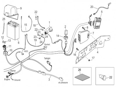 Cdi Aprilia Arrecife 125 2003-2004