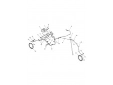 Corona abs delantera Triumph Street 675 2013 - 2017