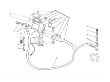 Latiguillo de embrague Ducati Monster 696 2008-2011