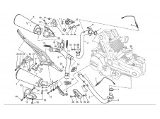 Colector intermedio Ducati Monster 696 2008-2011