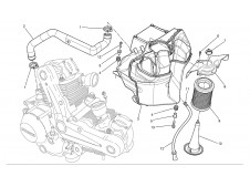 Caja filtro de aire Ducati Monster 696 2008-2011