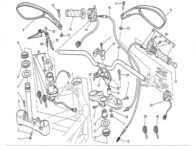Cable aire Ducati Monster 696 2008-2011
