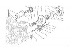 Bendix de arranque Ducati Monster 696 2008-2011