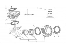 Cilindro trasero Ducati Monster 696 2008-2011