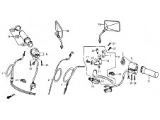 Caña acelerador plastico Daelim Daystar 125 2004-2006