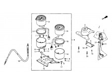 Cable cuenta kilometros Daelim Daystar 125 2004-2006