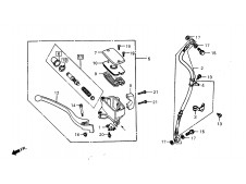 Bomba freno delantero Daelim Daystar 125 2004-2006