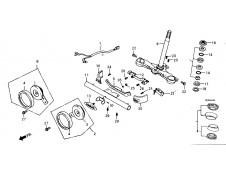 Embellecedor intermitentes delanteros Daelim Daystar 125 2004-2006