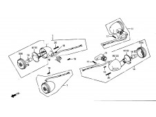 Intermitente delantero izquierdo Daelim Daystar 125 2004-2006