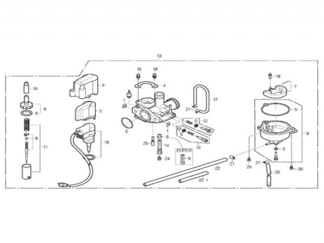 Estarter automatico Daelim S five 50 2001 - 2007