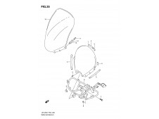 Cúpula Suzuki Burgman 125 2007-2009