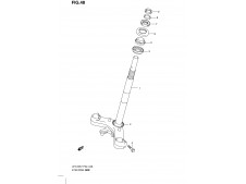 Tija inferior Suzuki Burgman 125 2007-2009
