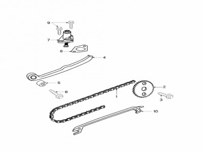 Tensor de cadena de distribucion Peugeot Elystar 125 2002-2003