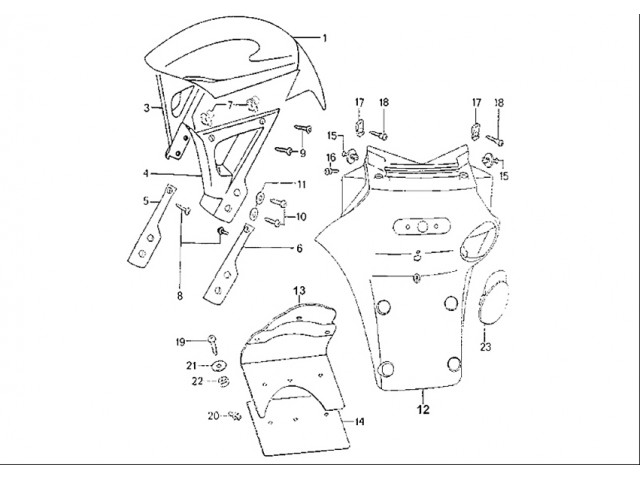 Aleta delantera Peugeot Elyseo 50 1999-2006