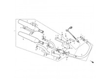 Colectores Daelim Daystar 125 2007 - 2009