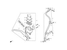 Bomba freno delantero Daelim Daystar 125 2007 - 2009