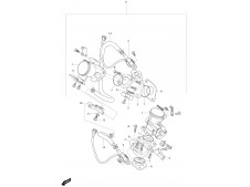 Toma de admision delantera Hyosung Gt 250 2004-2009