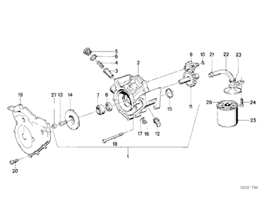 Bomba agua 02 BMW K 75 750 1986-1994  motodesguace