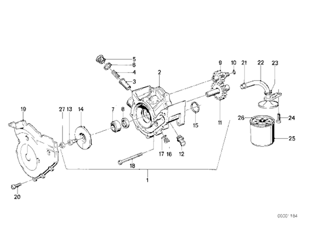 Bomba agua 02 BMW K 75 750 1986-1994  motodesguace