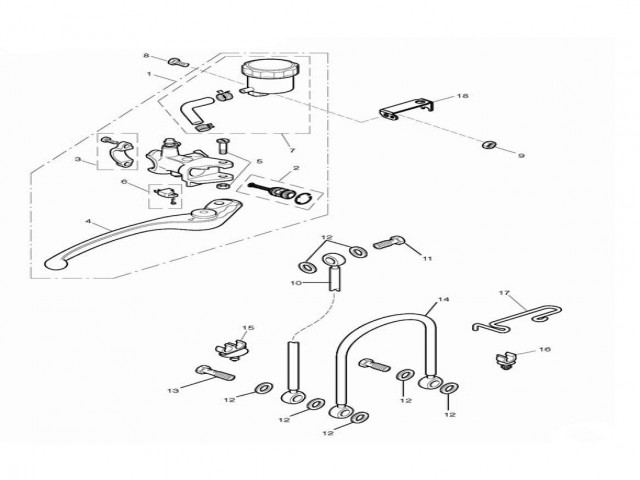 Bomba freno delantero Triumph Daytona 675 2006-2010