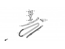 Cadena distribucion Daelim Ns 125 1999-2002