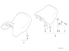Asiento piloto Bmw R1150 rt 2001 - 2004
