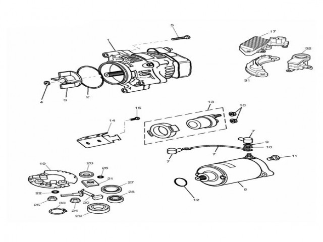 Rele arranque Triumph St 955 1999 - 2001