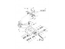Cubre cadenas Triumph St 955 1999 - 2001