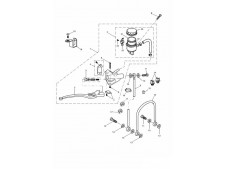 Maneta freno delantera Triumph St 955 1999 - 2001