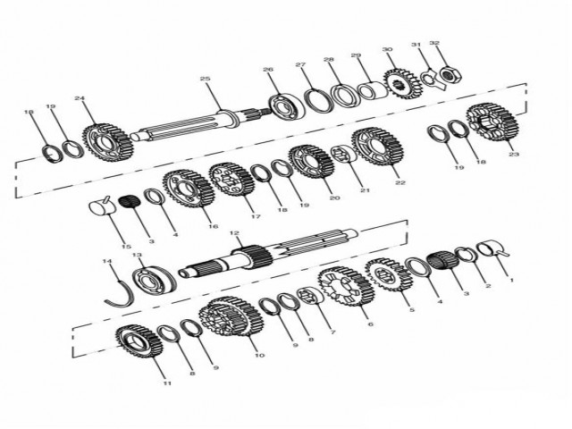 Cambio primario Triumph St 955 1999 - 2001